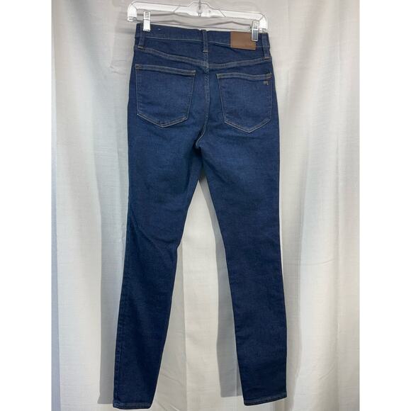 Madewell Women’s Mid Rise Skinny Stretch Jeans Blue Size 26x28 - Picture 3 of 7